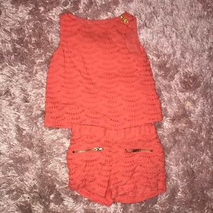 Tank top & shorts set